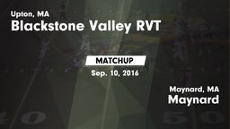 Matchup: Blackstone Valley RV vs. Maynard  2016