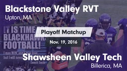 Matchup: Blackstone Valley RV vs. Shawsheen Valley Tech  2016