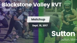 Matchup: Blackstone Valley RV vs. Sutton  2017