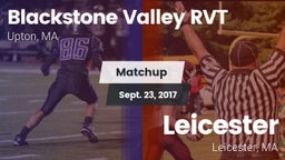 Matchup: Blackstone Valley RV vs. Leicester  2017