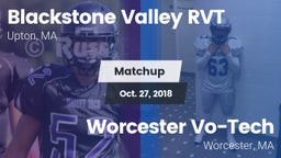 Matchup: Blackstone Valley RV vs. Worcester Vo-Tech  2018