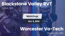 Matchup: Blackstone Valley RV vs. Worcester Vo-Tech  2019