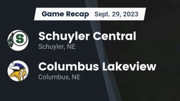 Recap: Schuyler Central  vs. Columbus Lakeview  2023
