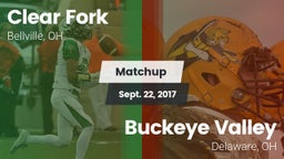 Matchup: Clear Fork vs. Buckeye Valley  2017