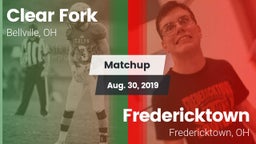 Matchup: Clear Fork vs. Fredericktown  2019