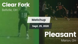 Matchup: Clear Fork vs. Pleasant  2020