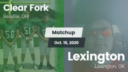 Matchup: Clear Fork vs. Lexington  2020