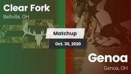 Matchup: Clear Fork vs. Genoa  2020