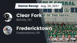 Recap: Clear Fork  vs. Fredericktown  2021