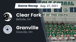 Recap: Clear Fork  vs. Granville  2021