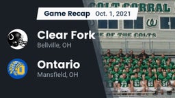 Recap: Clear Fork  vs. Ontario  2021