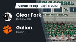Recap: Clear Fork  vs. Galion  2023