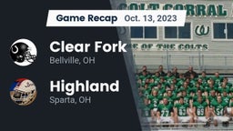 Recap: Clear Fork  vs. Highland  2023