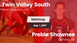 Matchup: Twin Valley South vs. Preble Shawnee  2017