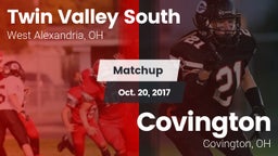 Matchup: Twin Valley South vs. Covington  2017