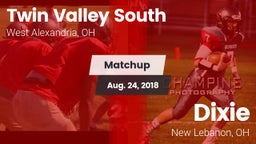 Matchup: Twin Valley South vs. Dixie  2018