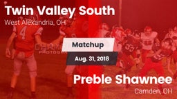Matchup: Twin Valley South vs. Preble Shawnee  2018