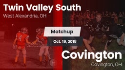 Matchup: Twin Valley South vs. Covington  2018