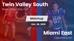 Matchup: Twin Valley South vs. Miami East  2018