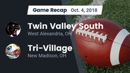 Recap: Twin Valley South  vs. Tri-Village  2018