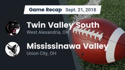 Recap: Twin Valley South  vs. Mississinawa Valley  2018