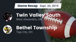 Recap: Twin Valley South  vs. Bethel Township  2019