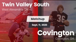 Matchup: Twin Valley South vs. Covington  2020