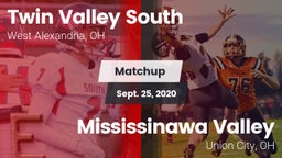 Matchup: Twin Valley South vs. Mississinawa Valley  2020
