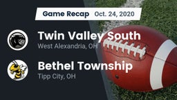 Recap: Twin Valley South  vs. Bethel Township  2020