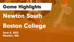 Newton South  vs Boston College  Game Highlights - June 8, 2022