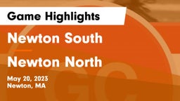 Newton South  vs Newton North  Game Highlights - May 20, 2023