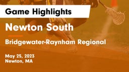 Newton South  vs Bridgewater-Raynham Regional  Game Highlights - May 25, 2023