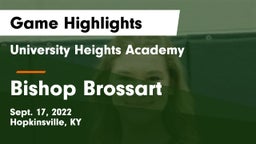 University Heights Academy vs Bishop Brossart  Game Highlights - Sept. 17, 2022