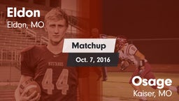 Matchup: Eldon vs. Osage  2016