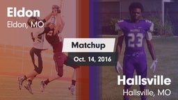 Matchup: Eldon vs. Hallsville  2016