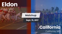 Matchup: Eldon vs. California  2017