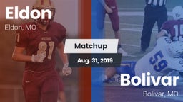 Matchup: Eldon vs. Bolivar  2019