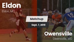 Matchup: Eldon vs. Owensville  2019