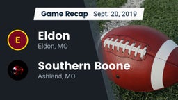 Recap: Eldon  vs. Southern Boone  2019