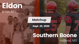 Matchup: Eldon vs. Southern Boone  2020