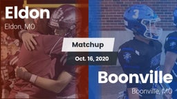 Matchup: Eldon vs. Boonville  2020