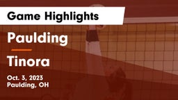 Paulding  vs Tinora  Game Highlights - Oct. 3, 2023