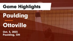 Paulding  vs Ottoville  Game Highlights - Oct. 5, 2023