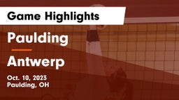 Paulding  vs Antwerp  Game Highlights - Oct. 10, 2023