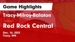 Tracy-Milroy-Balaton  vs Red Rock Central  Game Highlights - Dec. 14, 2023