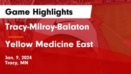 Tracy-Milroy-Balaton  vs Yellow Medicine East  Game Highlights - Jan. 9, 2024