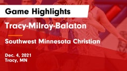 Tracy-Milroy-Balaton  vs Southwest Minnesota Christian Game Highlights - Dec. 4, 2021