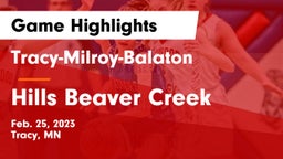 Tracy-Milroy-Balaton  vs Hills Beaver Creek Game Highlights - Feb. 25, 2023
