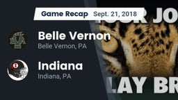 Recap: Belle Vernon  vs. Indiana  2018