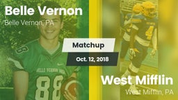 Matchup: Belle Vernon vs. West Mifflin  2018